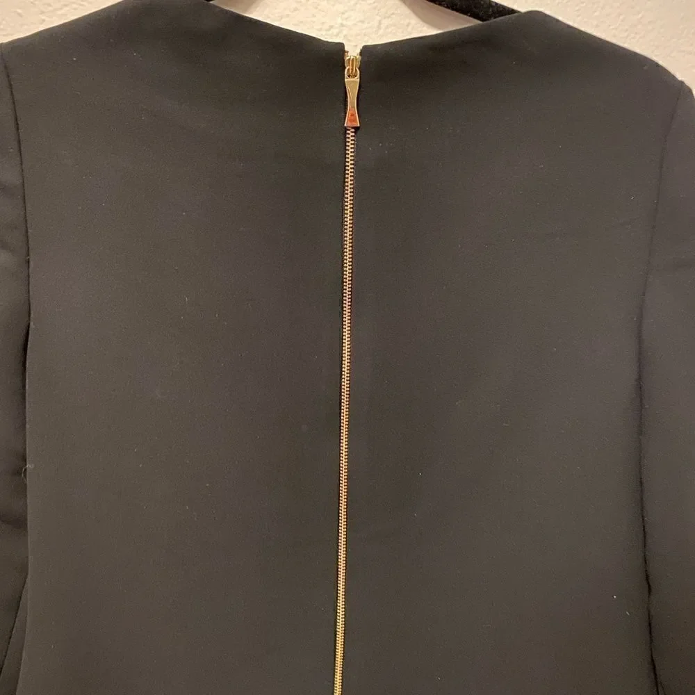 Kate Spade Black Boat Neck Mini Dress 2